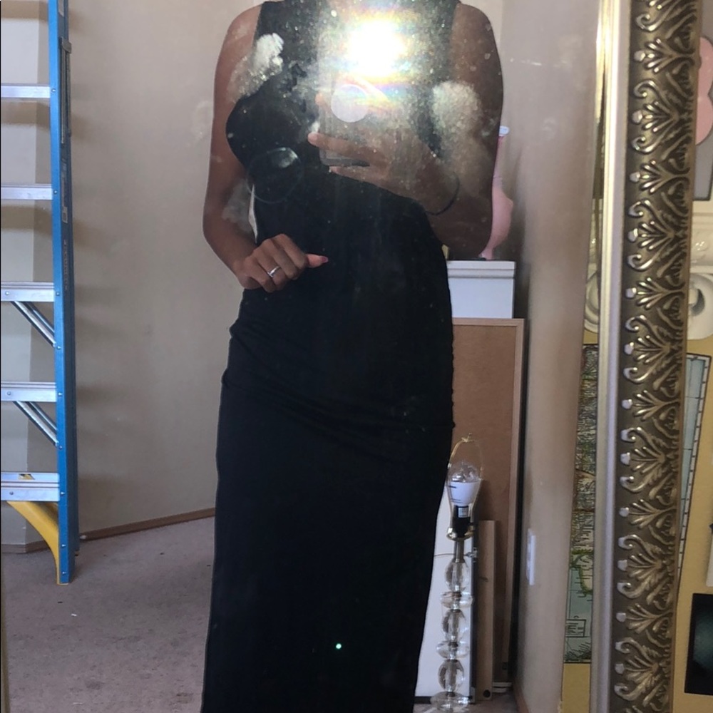 Black Ripped Sun dress